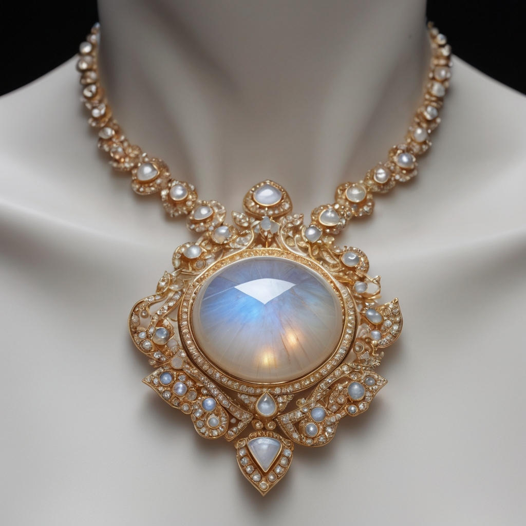 Lark Studio Jewelry moonstone chalcedony Necklaces