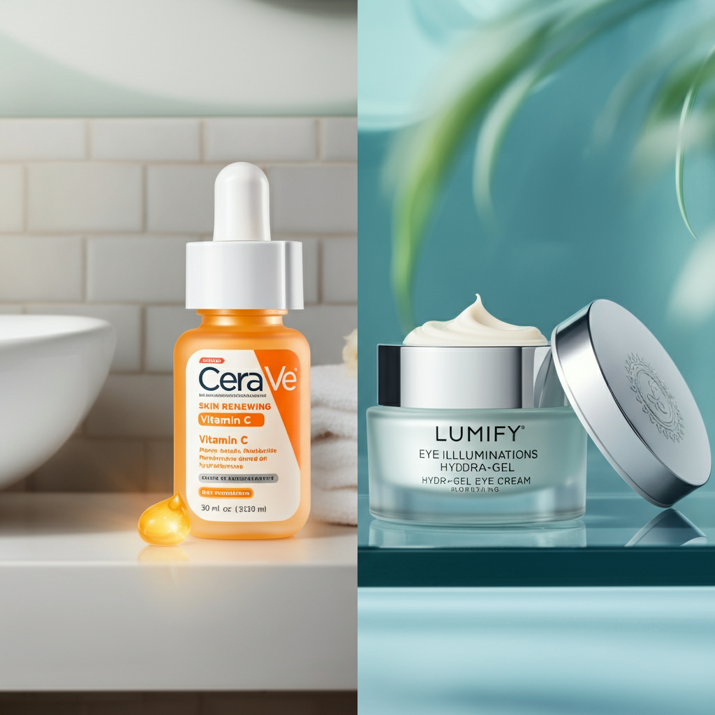 cerave skin renewing vitamin c serum vs lumify eye serum