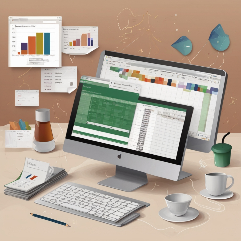 spreadsheet rectangles