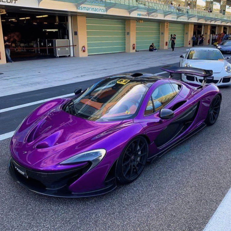 Purple McLaren 720S