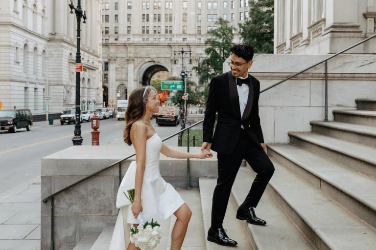New York Courthouse Wedding: City Hall NYC Ceremony, Manhattan Wedding Photos & Marriage Tips New York Courthouse Wedding